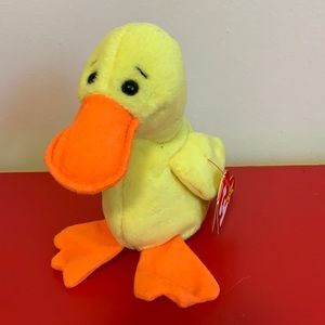 Quackers beanie baby